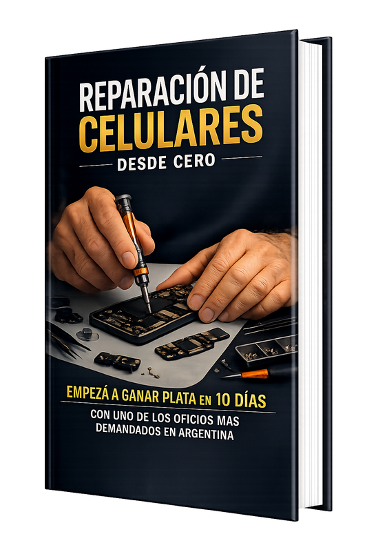 Curso Profesional de Reparación de Celulares + 7 Bonos de Regalo